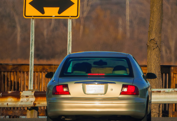 traffic sign outdoors
